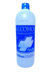 ALCOHOL DESNATURALIZADO 70 X 1.000ML