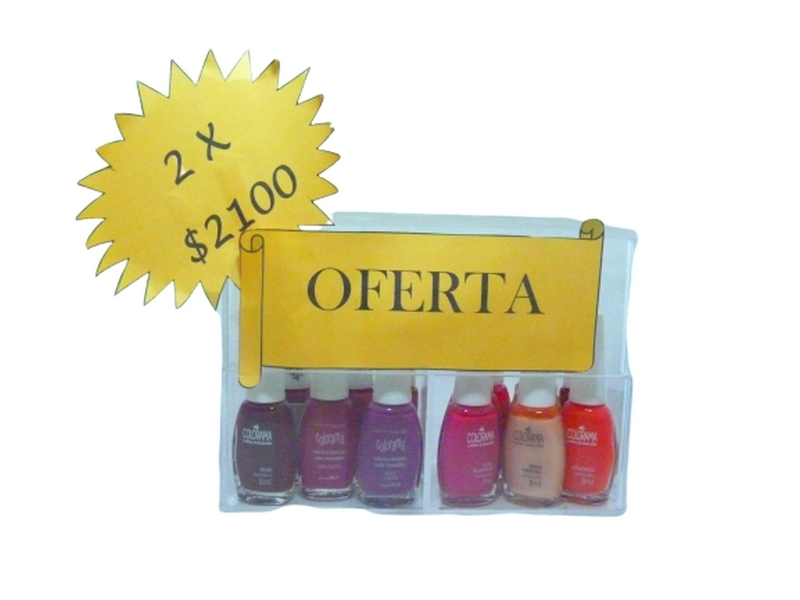 PACK COLORAMA ESMALTES X2