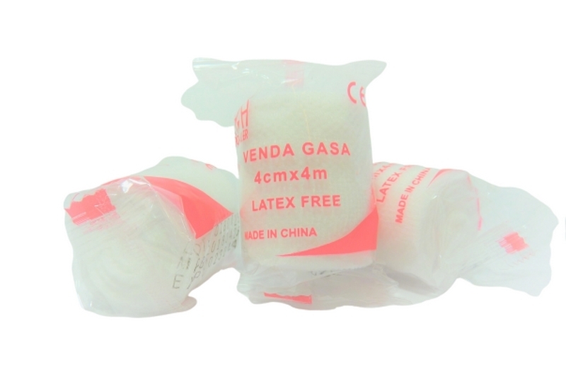 VENDA DE GASA ELASTICADA 4cm X 4M