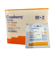 GASA NO ESTERIL 7.5X7.5 X 100 UN