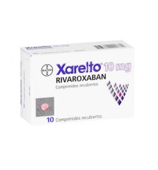 CENABAST XARELTO 10 MG X 10 COMPRIMIDOS
