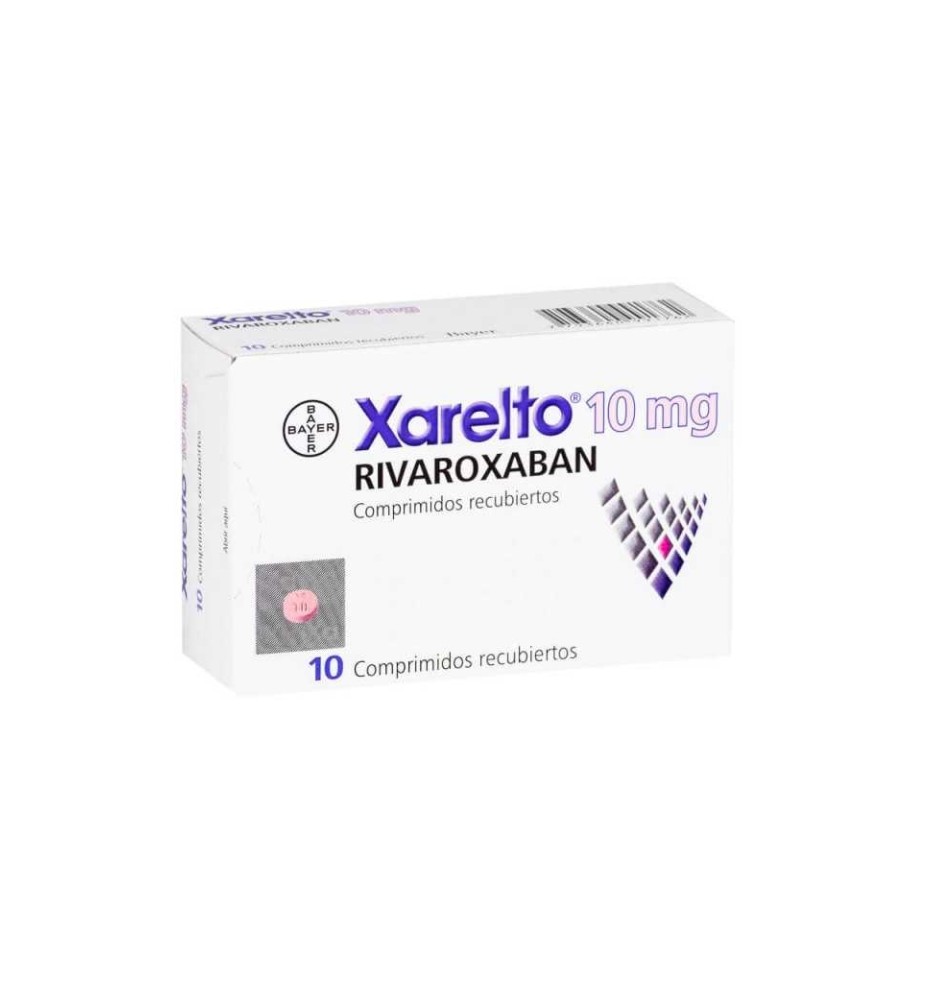CENABAST XARELTO 10 MG X 10 COMPRIMIDOS