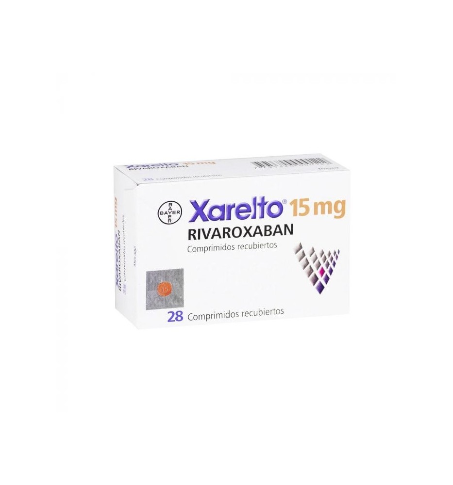 CENABAST XARELTO 15 MG X 10 COMPRIMIDOS CENABAST XARELTO 15 MG X 10 COMPRIMIDOS