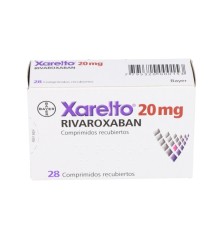 CENABAST XARELTO 20 MG X 10 COMPRIMIDOS