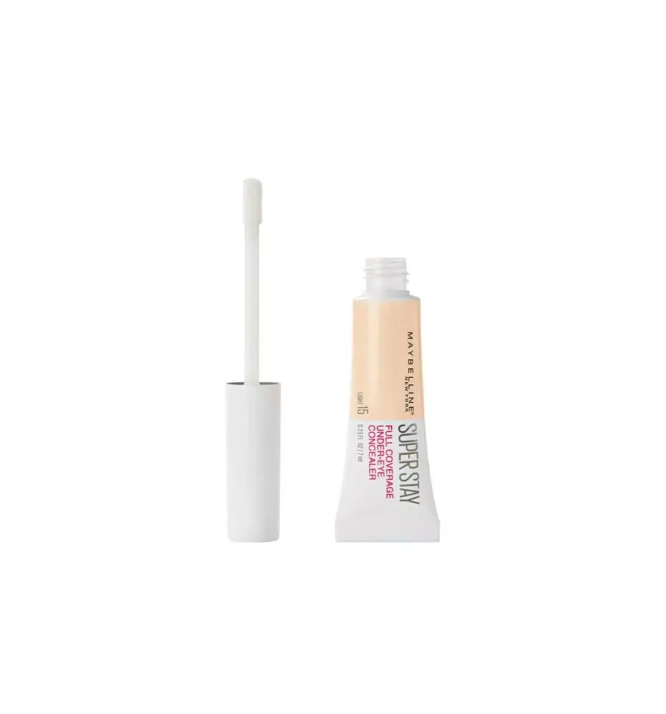 MAYBELLINE SUPERSTAY CORRECTOR DE OJERAS 15 LIGHT MAYBELLINE SUPERSTAY CORRECTOR DE OJERAS 15 LIGHT