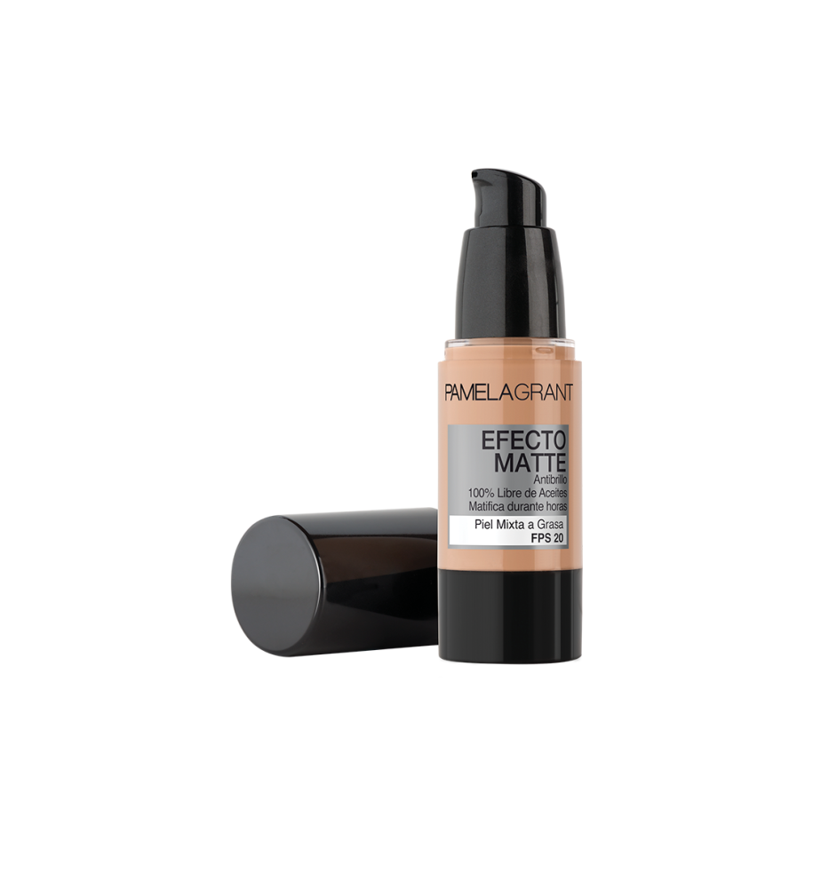 PAMELA GRANT BASE MAQ EFECTO MATTE 803 MIEL