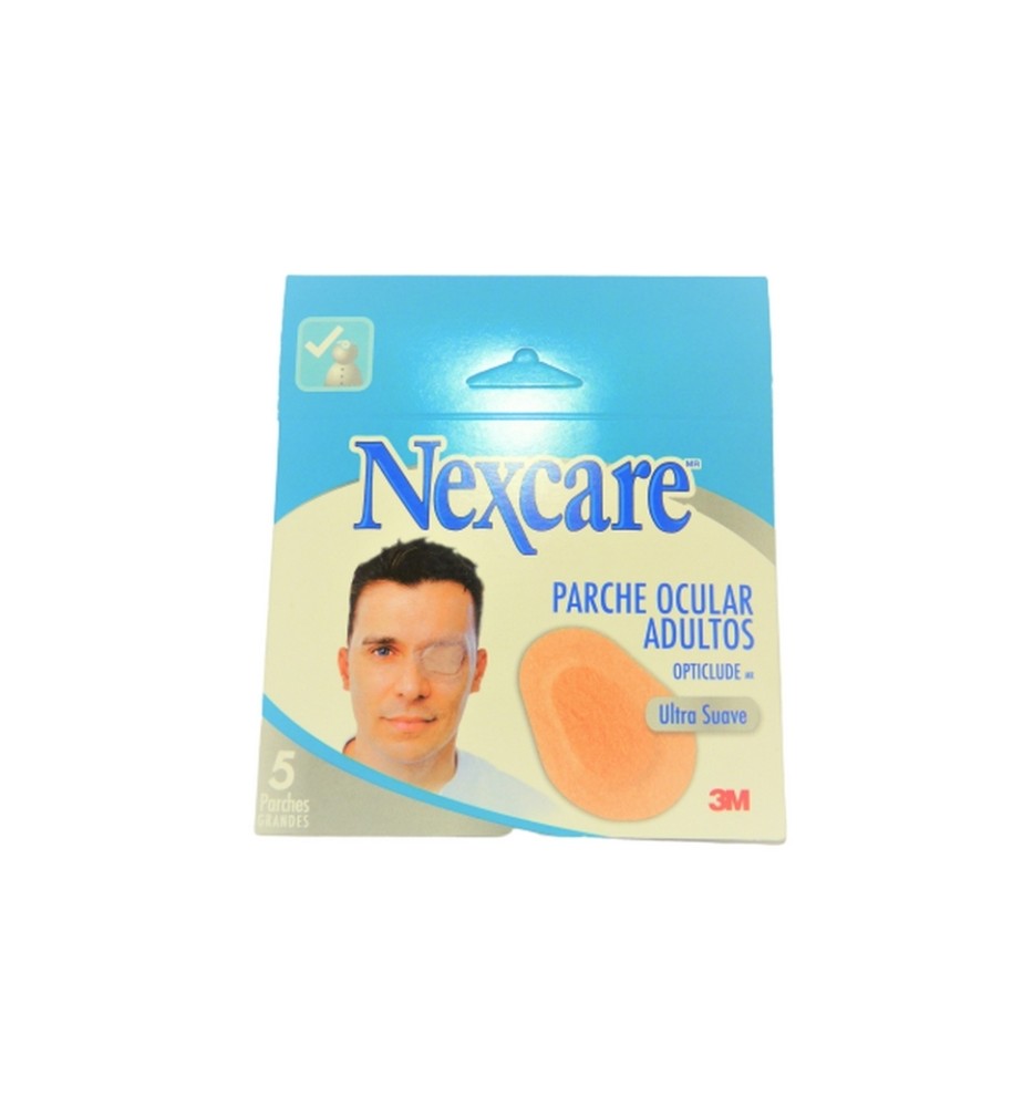 NEXCARE PARCHE OCULAR ADULTO X 5 PARCHES NEXCARE PARCHE OCULAR ADULTO X 5 PARCHES