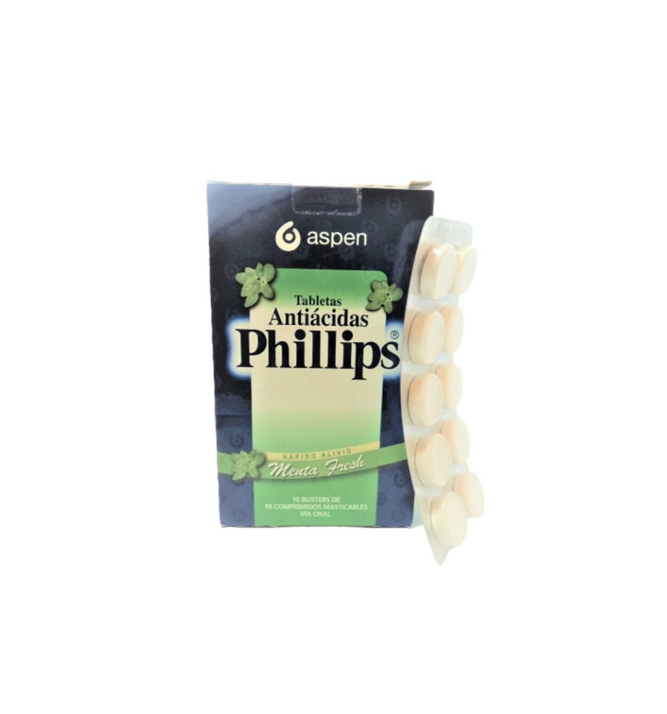 PHILLIPS MENTA TIRA 10 TABLETA X10 TABLETAS PHILLIPS MENTA TIRA 10 TABLETA X10 TABLETAS