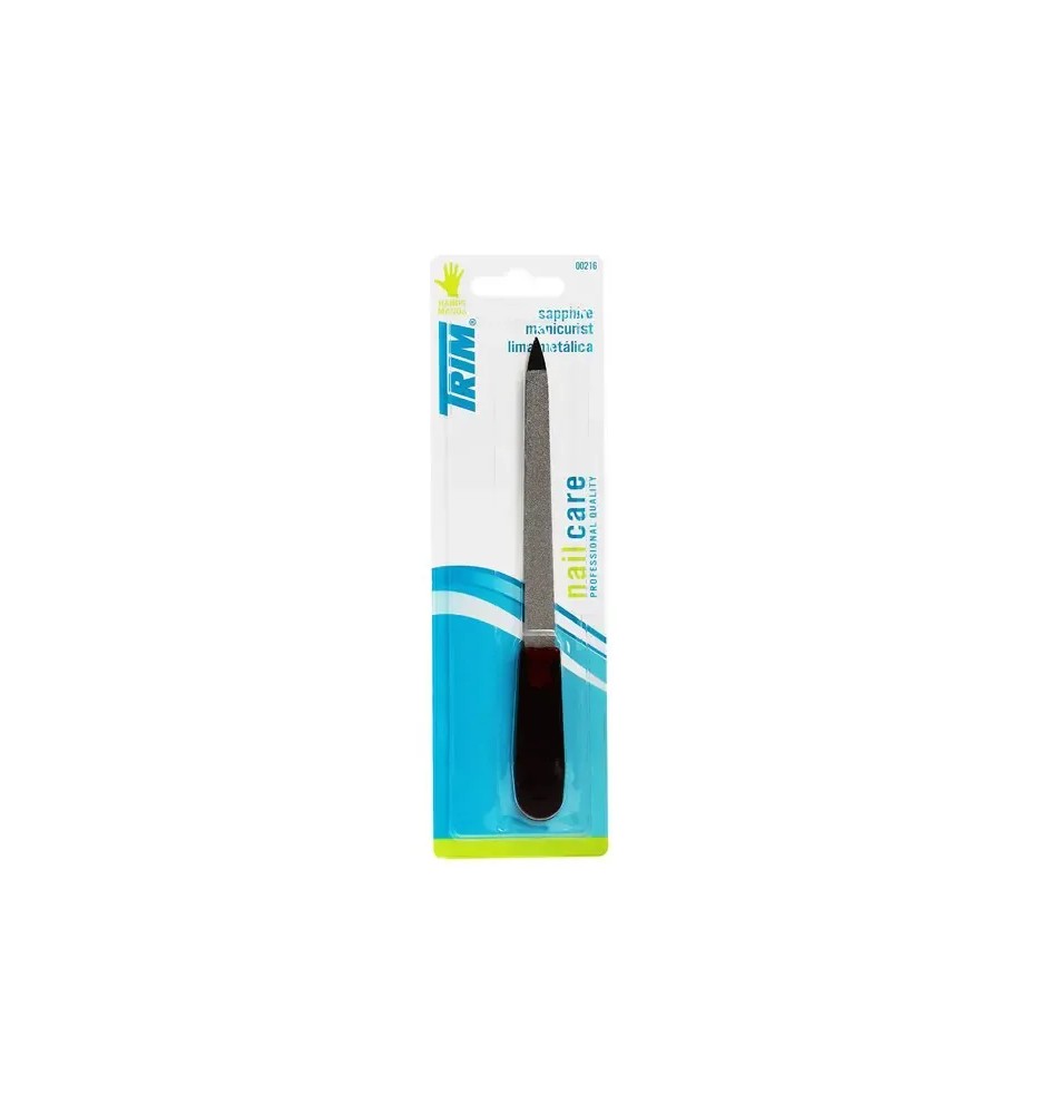 TRIM LIMA ZAFIRO METAL + CORTA CUTICULAS