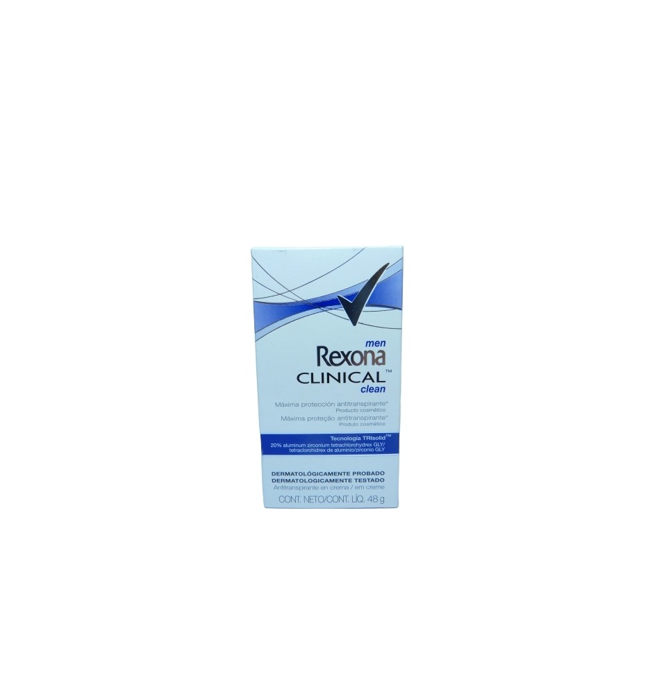 REXONA CLINICAL MEN BARRA X48