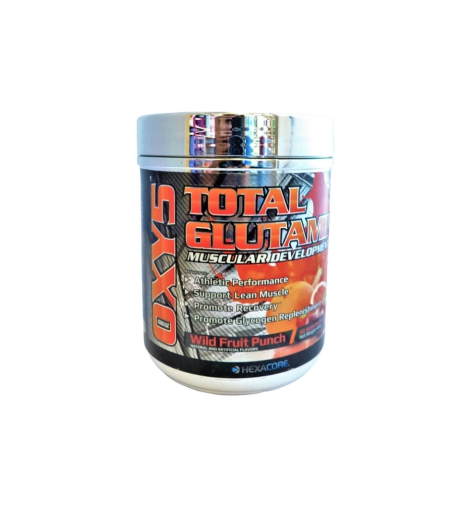 HEXACORE OXY 5 TOTAL GLUTAMINE FRUIT PUNCH