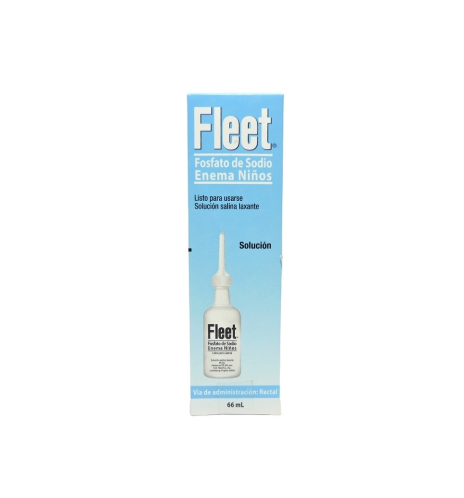 FLEET PEDIATRICO ENEMA X 67 ML SOLUCION RECTAL FLEET PEDIATRICO ENEMA X 67 ML SOLUCION RECTAL