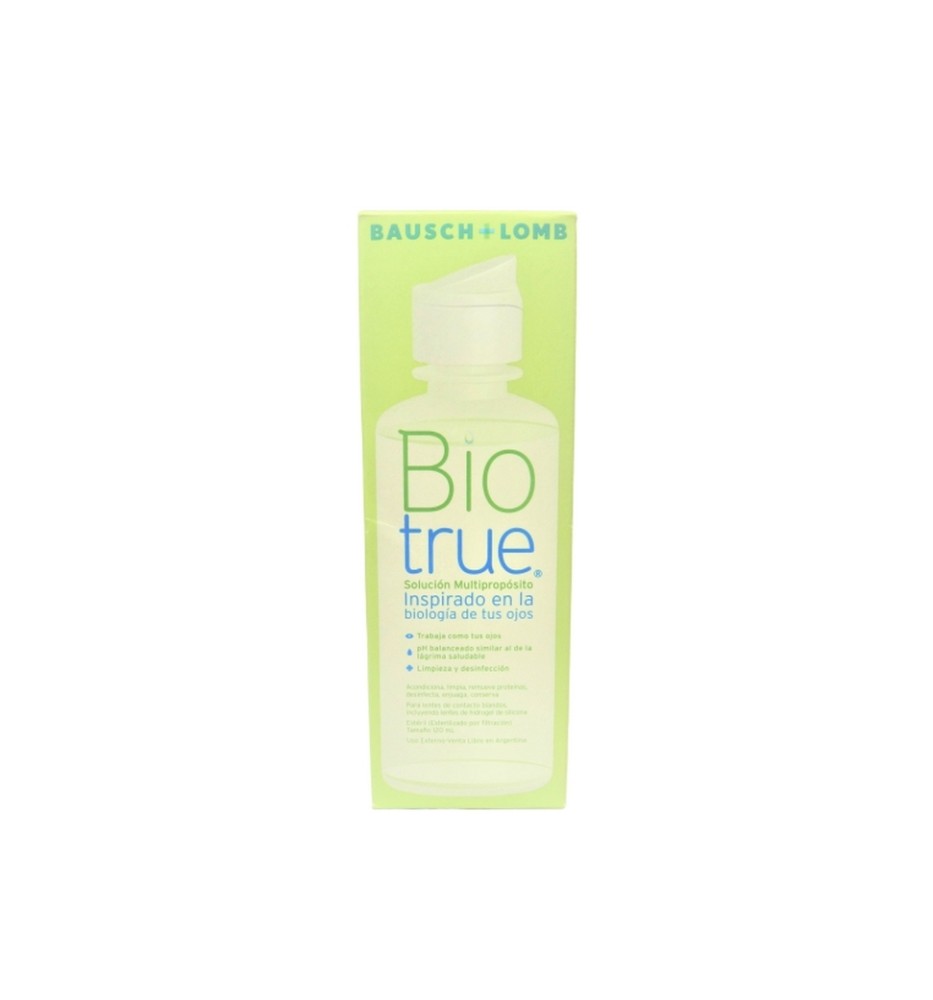 BIOTRUE SOLUCION LENTES CONTACTO X120 BIOTRUE SOLUCION LENTES CONTACTO X120