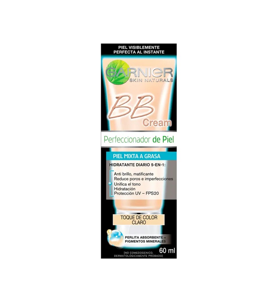 GARNIER BB CREMA F20 CLARO PIEL MIXTA A GRASA 60ML GARNIER BB CREMA F20 CLARO PIEL MIXTA A GRASA 60ML