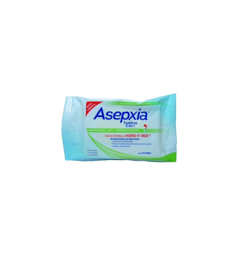 ASEPXIA TOALL.LIMP.FAC.X10 ASEPXIA TOALL.LIMP.FAC.X10