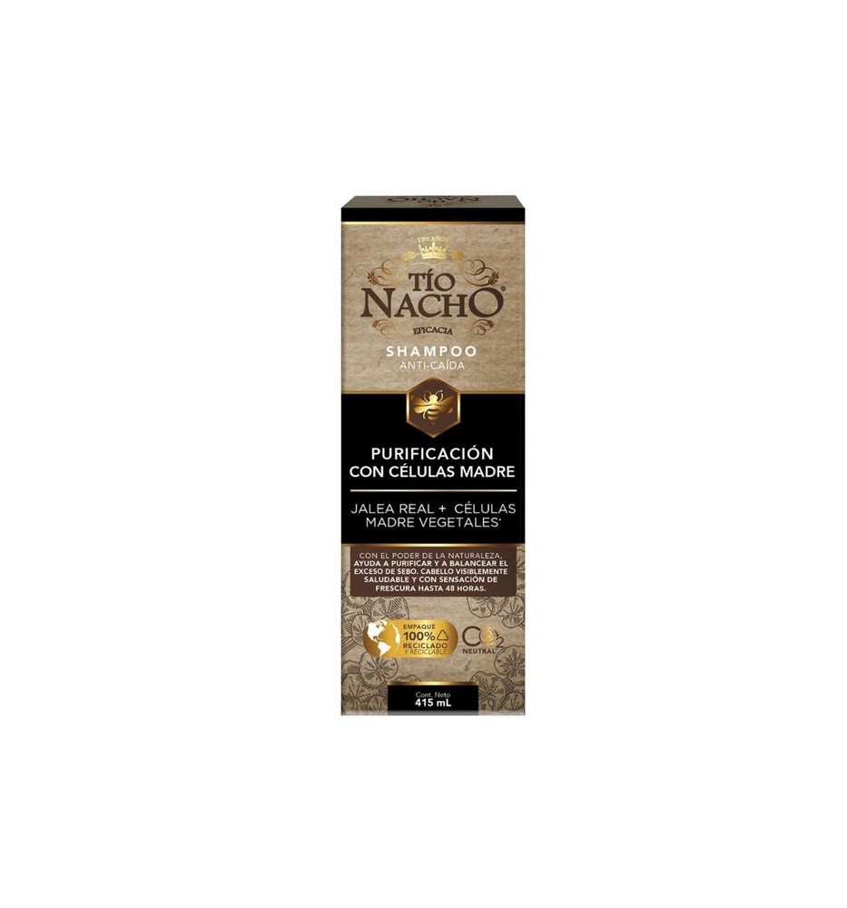 TIO NACHO SHAMPOO CAIDA JALEA + CEL MADRE X 415ML
