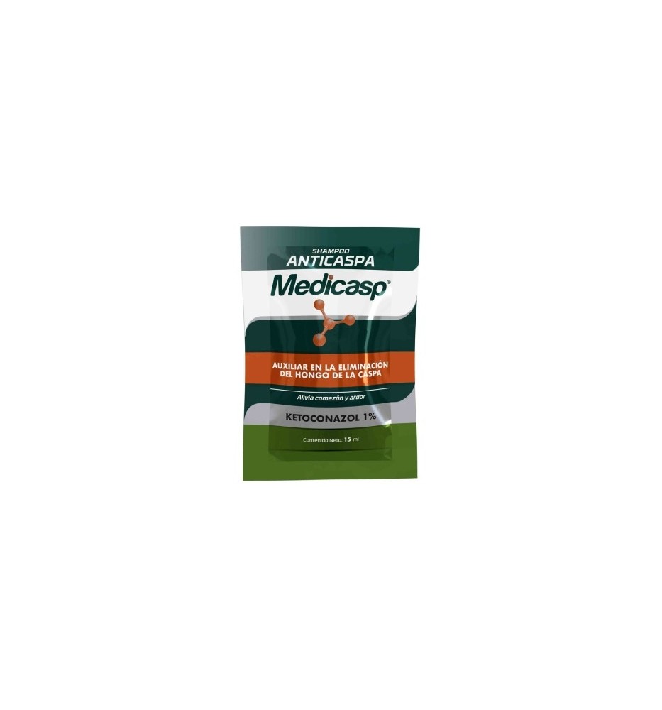 MEDICASP SACHET 1% X 15 ML SHAMPOO MEDICASP SACHET 1% X 15 ML SHAMPOO