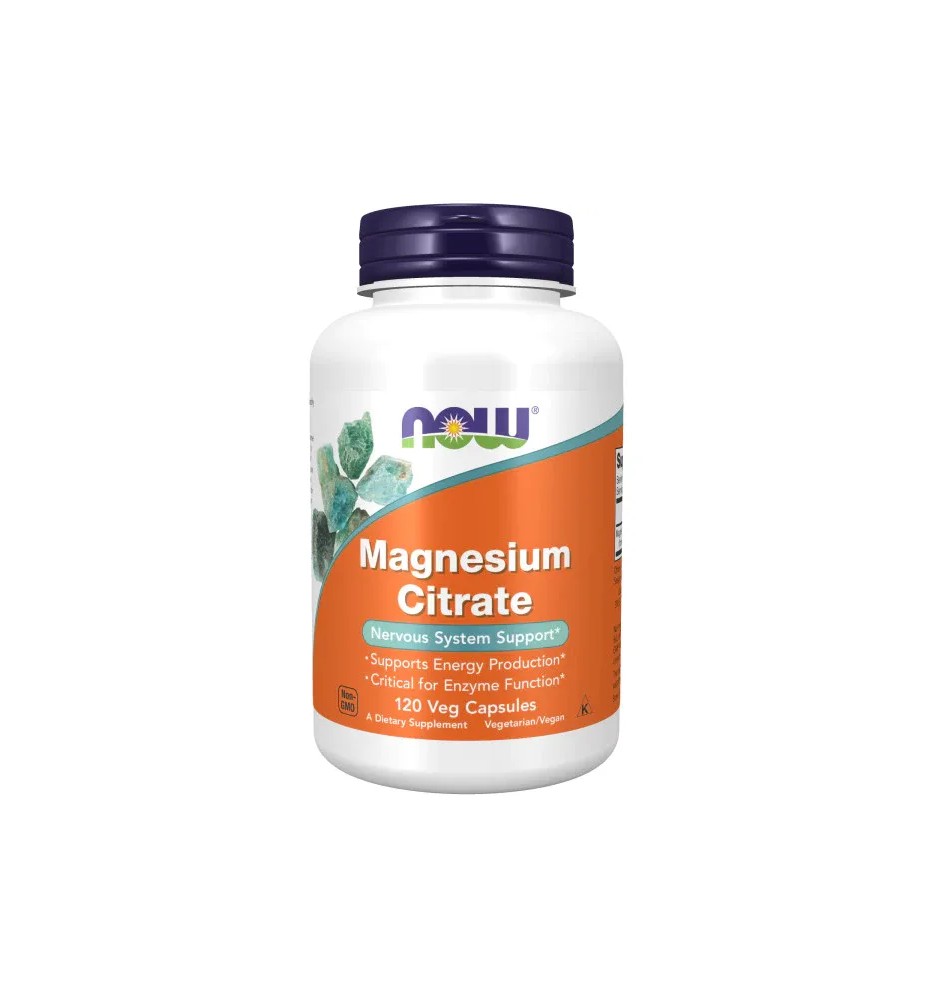 NOW MAGNESIO CITRATO 500mg X 120CAP NOW MAGNESIO CITRATO 500mg X 120CAP