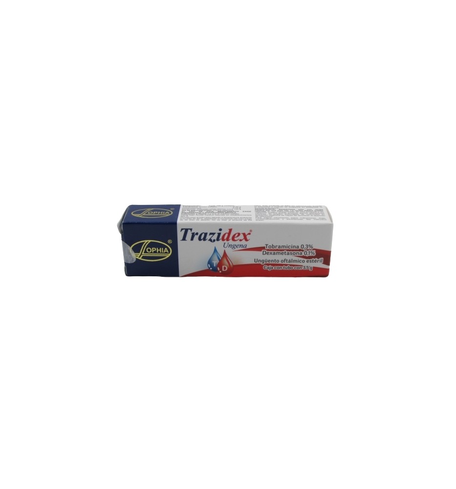 TRAZIDEX UNGÜENTO OFTÁLMICO 5ML X5
