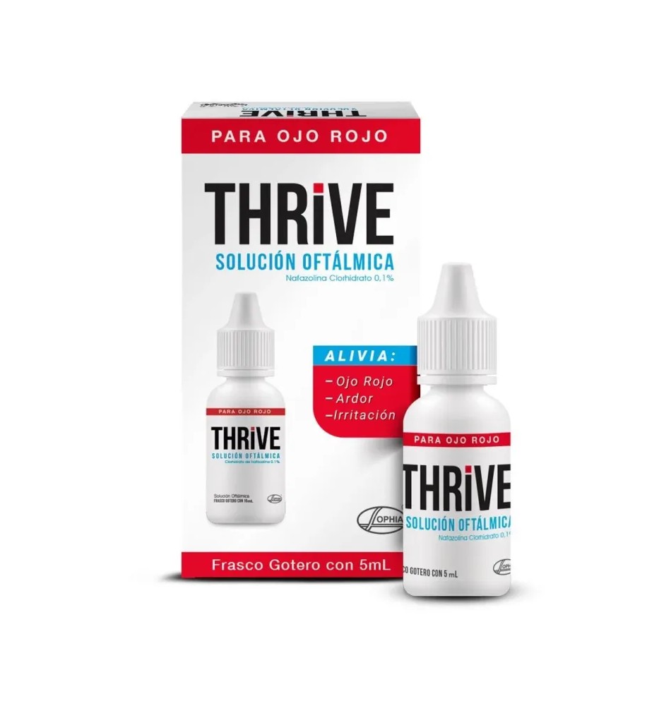 THRIVE SOLUCION OFTALMICA 5ML X5 THRIVE SOLUCION OFTALMICA 5ML X5