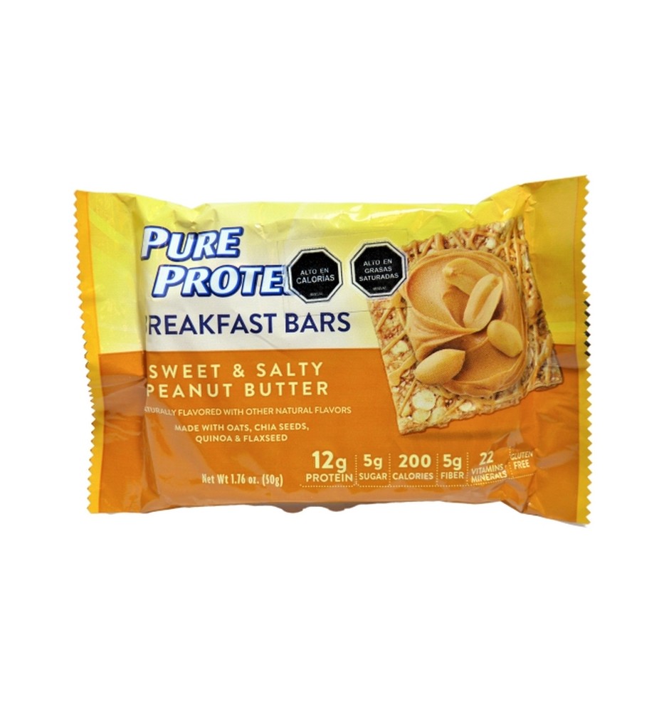 PURE PROT.BREAKFAST BARS SWEET &SALTY