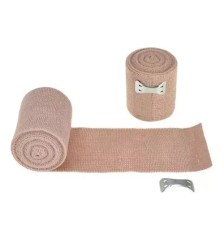 VENDA ELASTICA 10X4 M BEIGE C/GANCHO