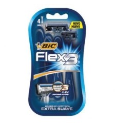 BIC FLEX 3 MAQ HOMBRE DES X4