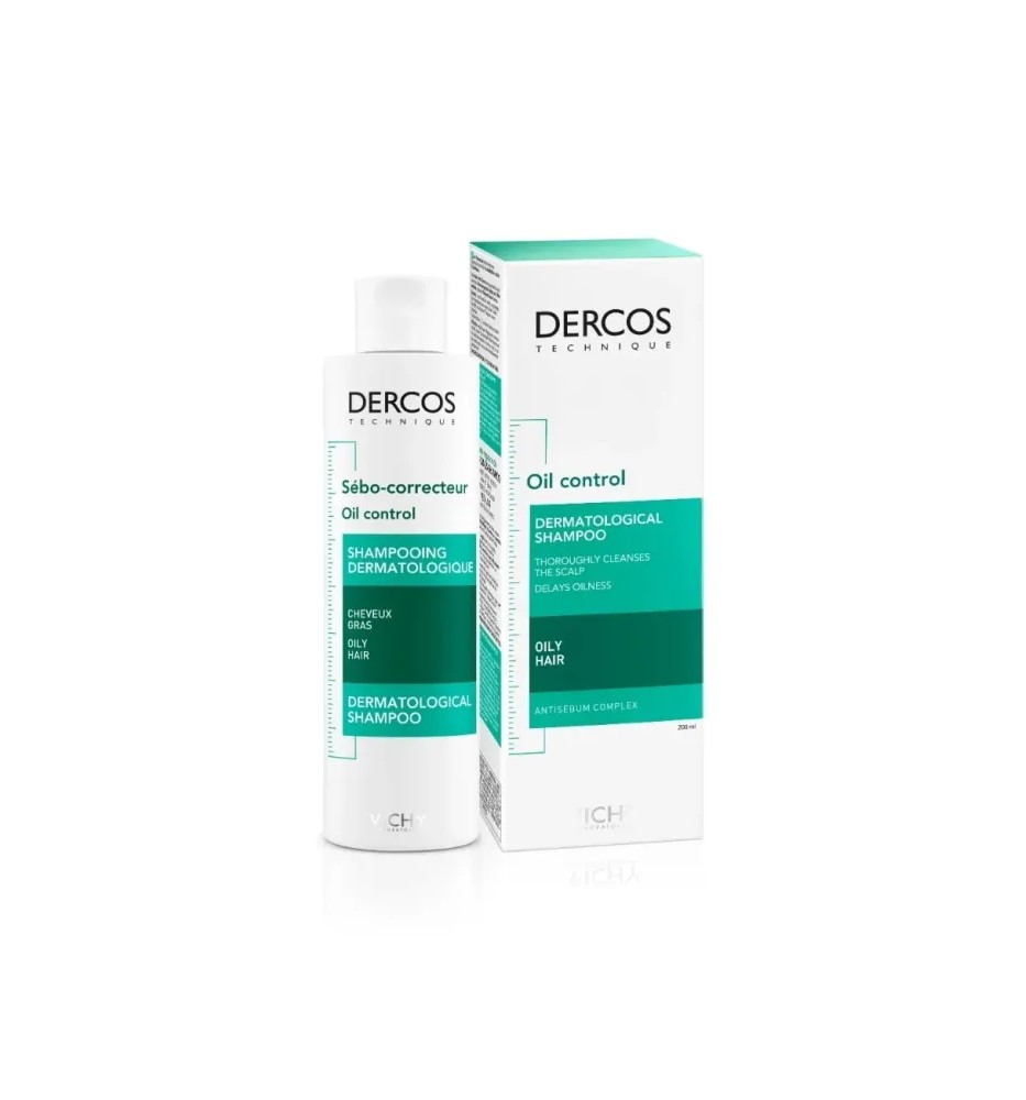VICHY DERCOS SHAMPOO SEBO-CONTROL X200ML VICHY DERCOS SHAMPOO SEBO-CONTROL X200ML