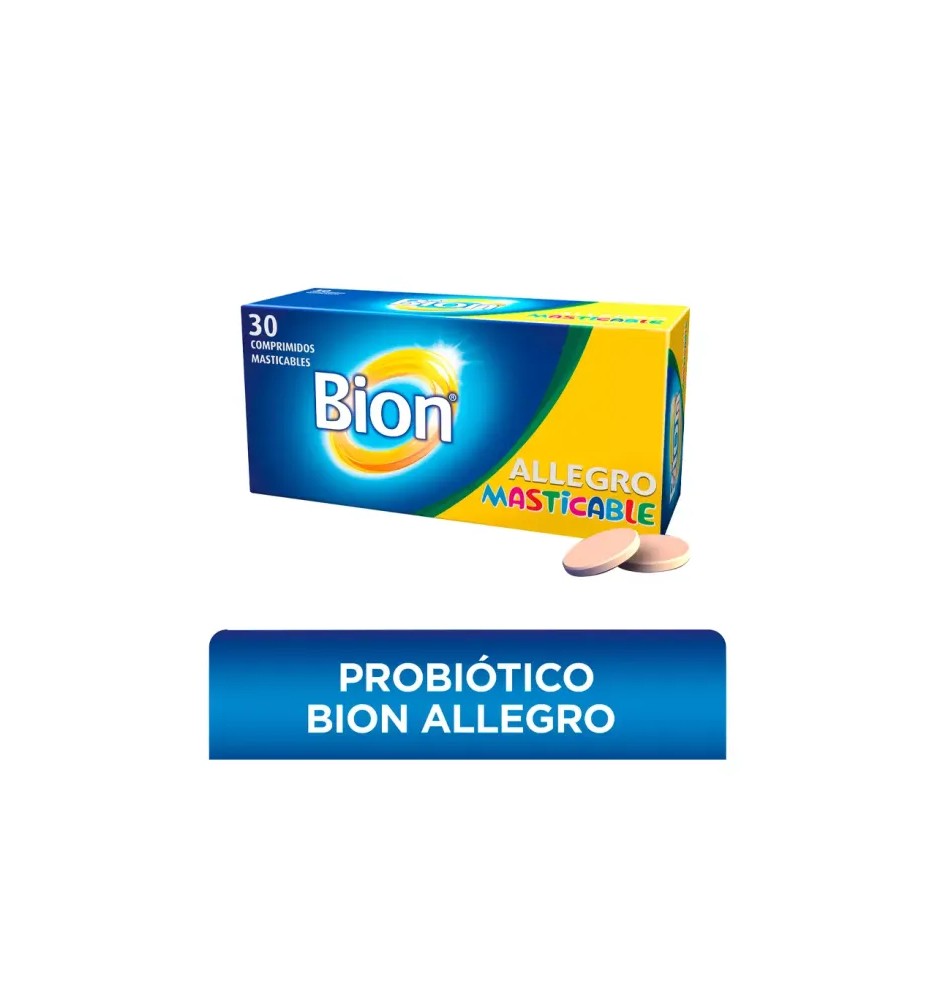 BION ALLERGO PEDIATRICO X30COM. MASTICABLES