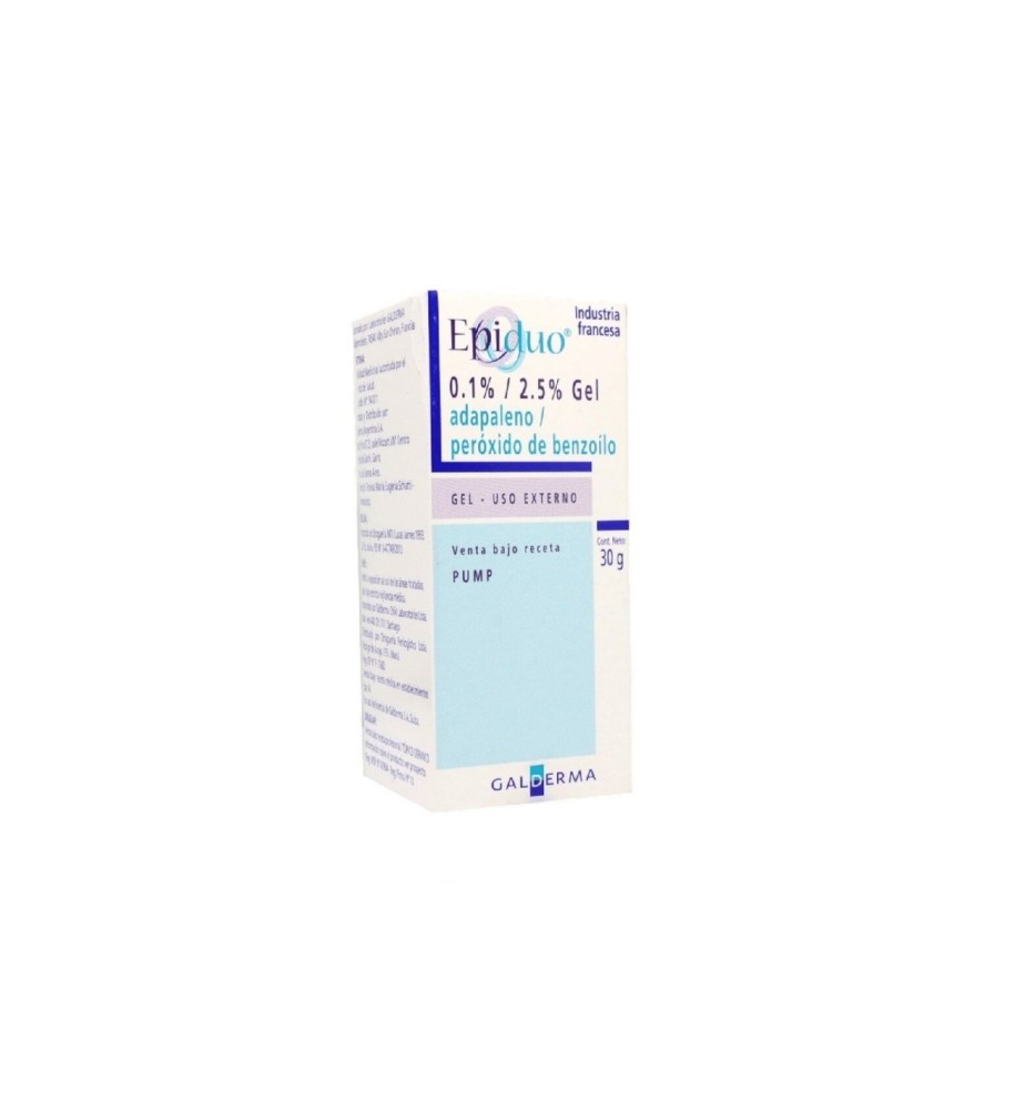 EPIDUO PUMP 0.1 % / 2.5 % X 30 G GEL EPIDUO PUMP 0.1 % / 2.5 % X 30 G GEL