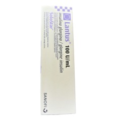 LANTUS SOLOSTAR 100 U.I CARTUCHO X 1 AMPOLLA
