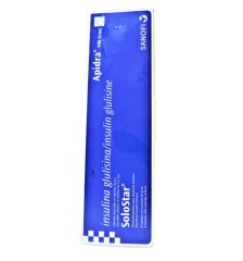 APIDRA SOLOSTAR 100 U.I. X 1 CARTUCHO 
