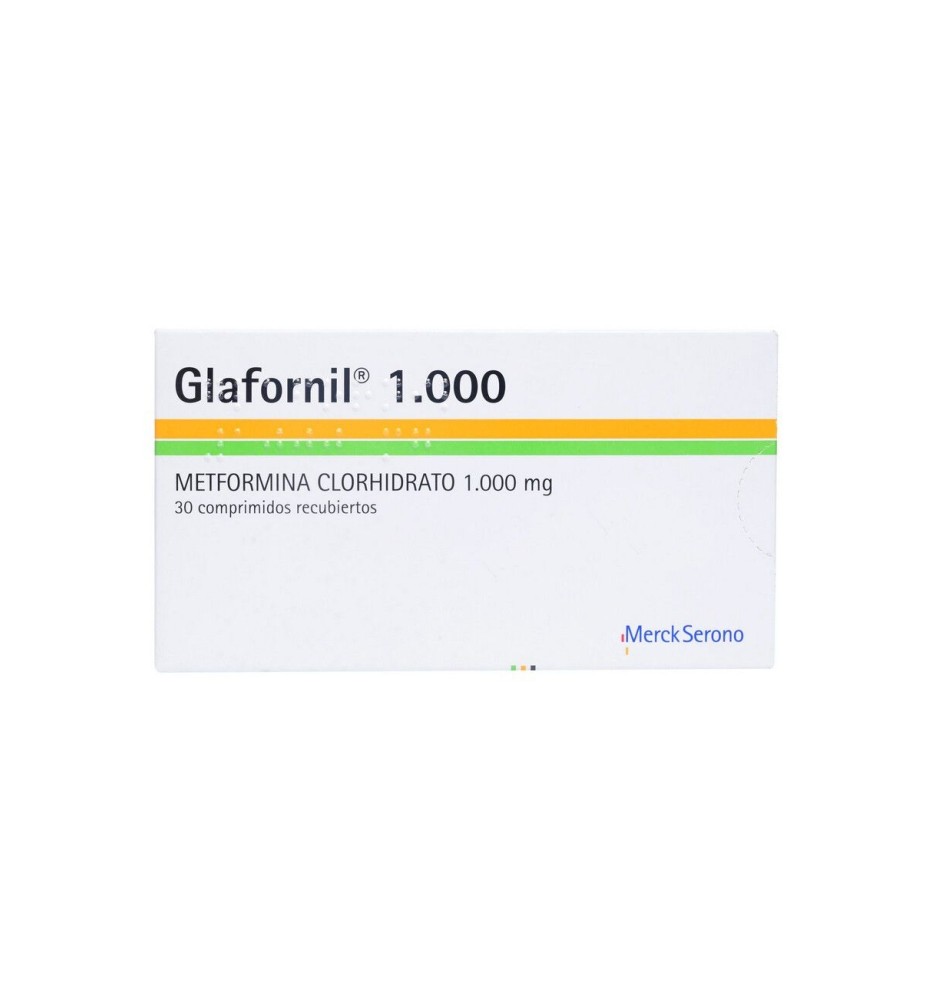 GLAFORNIL 1000 MG X30 COMPRIMIDOS