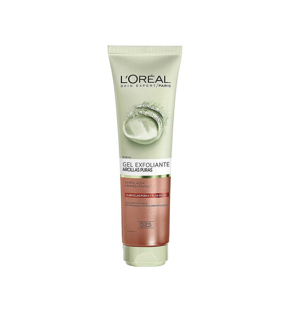 LOREAL GEL EXFOLIANTE ARCILLAS PURAS X 150ML LOREAL GEL EXFOLIANTE ARCILLAS PURAS X 150ML