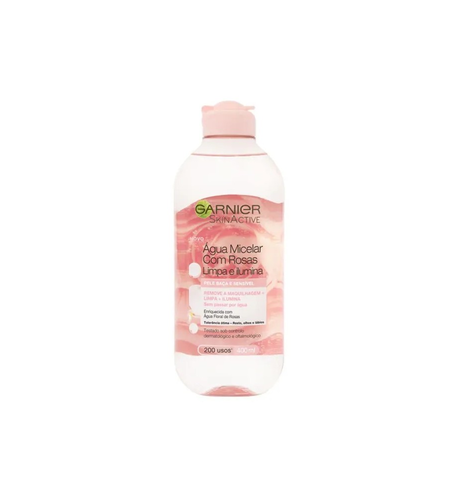 GARNIER AGUA MICELAR DE ROSAS X 400ML GARNIER AGUA MICELAR DE ROSAS X 400ML