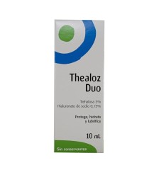 THEALOZ DUO SOLUCIÓN OFTÁLMICA 10ML X10