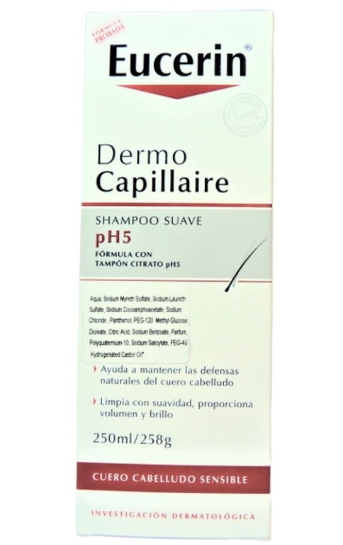 EUCERIN DERMO SHAMPOO PH5 SUAVE X250ML