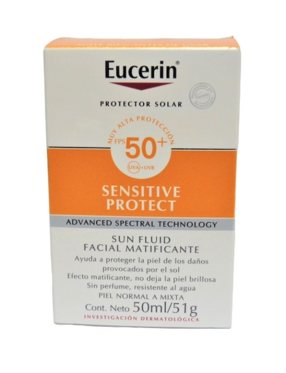 EUCERIN SOLUCION F50 CREMA MAT.50ML