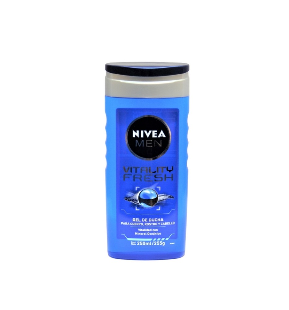 NIVEA MEN GEL DUCHA FRESH 250ML X250