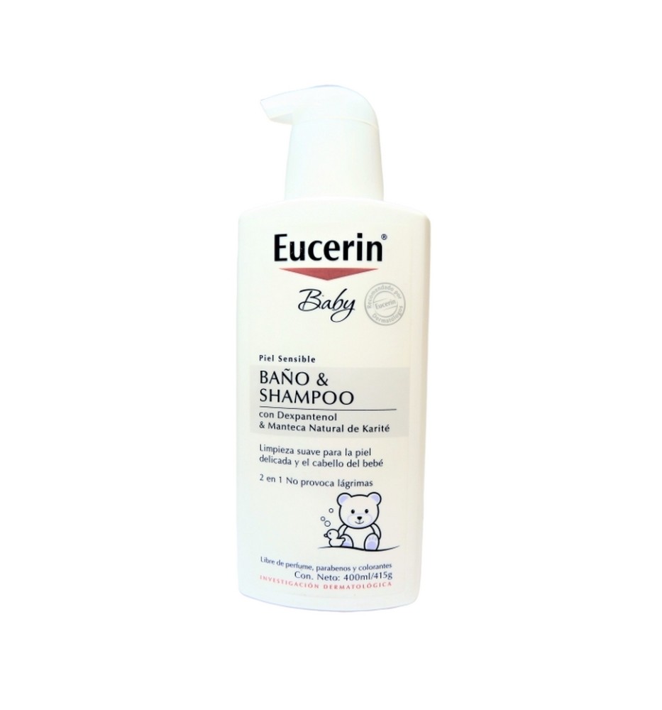 EUCERIN BABY BAÑO SHAMPOO 400ML X400