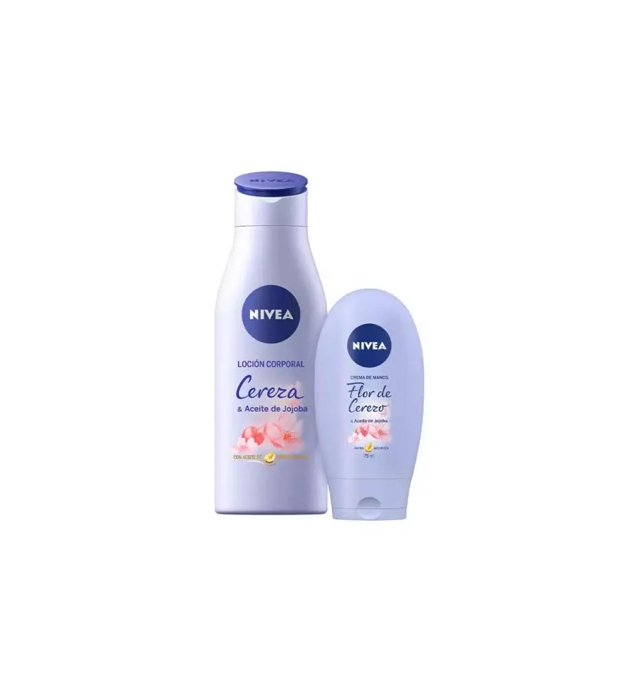 NIVEA PACK LOCION CORP.+ CREMA MANOS CEREZA NIVEA PACK LOCION CORP.+ CREMA MANOS CEREZA