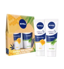 NIVEA CREMA PACK MANOS ALOE Y MIEL
