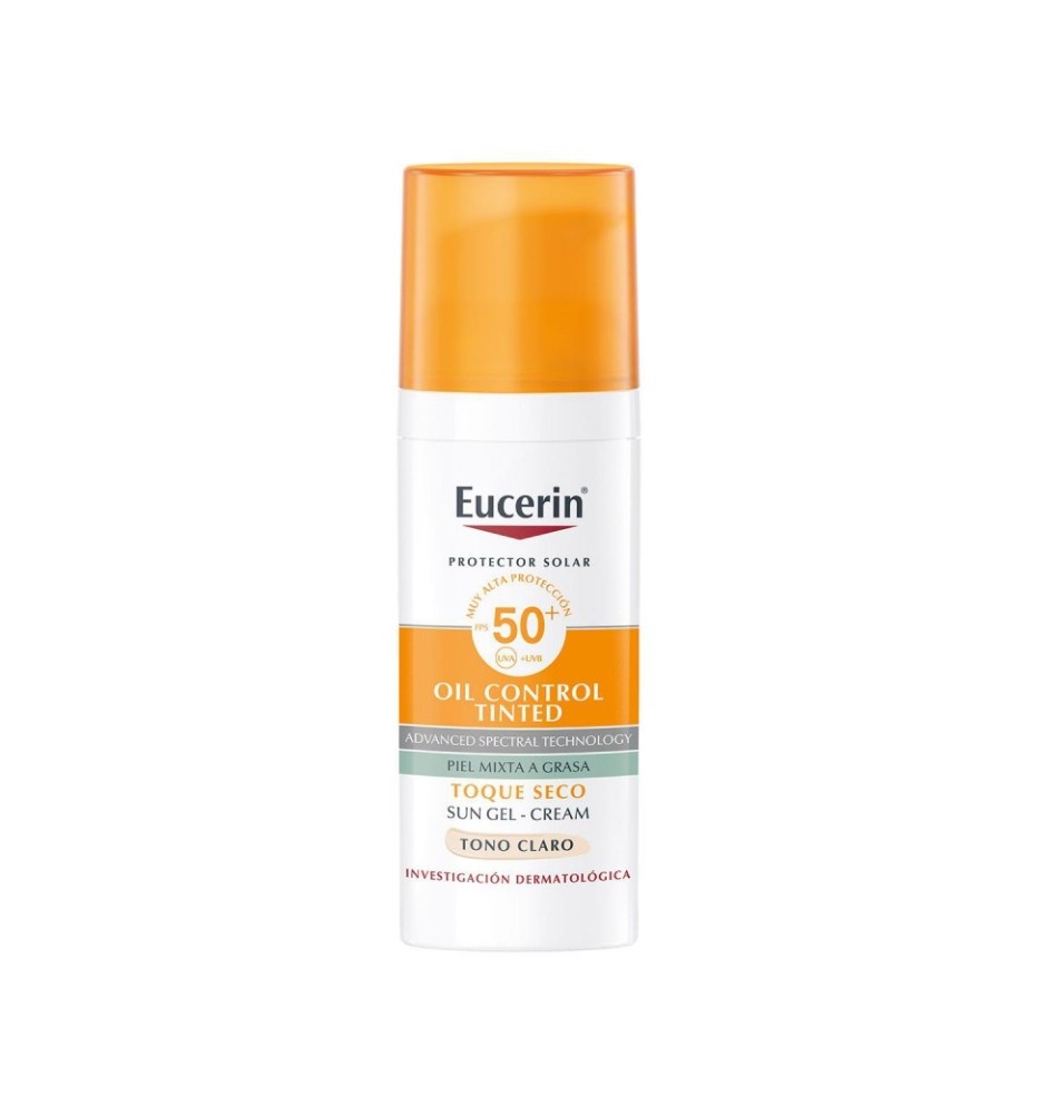 EUCERIN OIL CONTROL GEL CREMA C/COLOR SOLUCION F50 .50ML EUCERIN OIL CONTROL GEL CREMA C/COLOR SOLUCION F50 .50ML