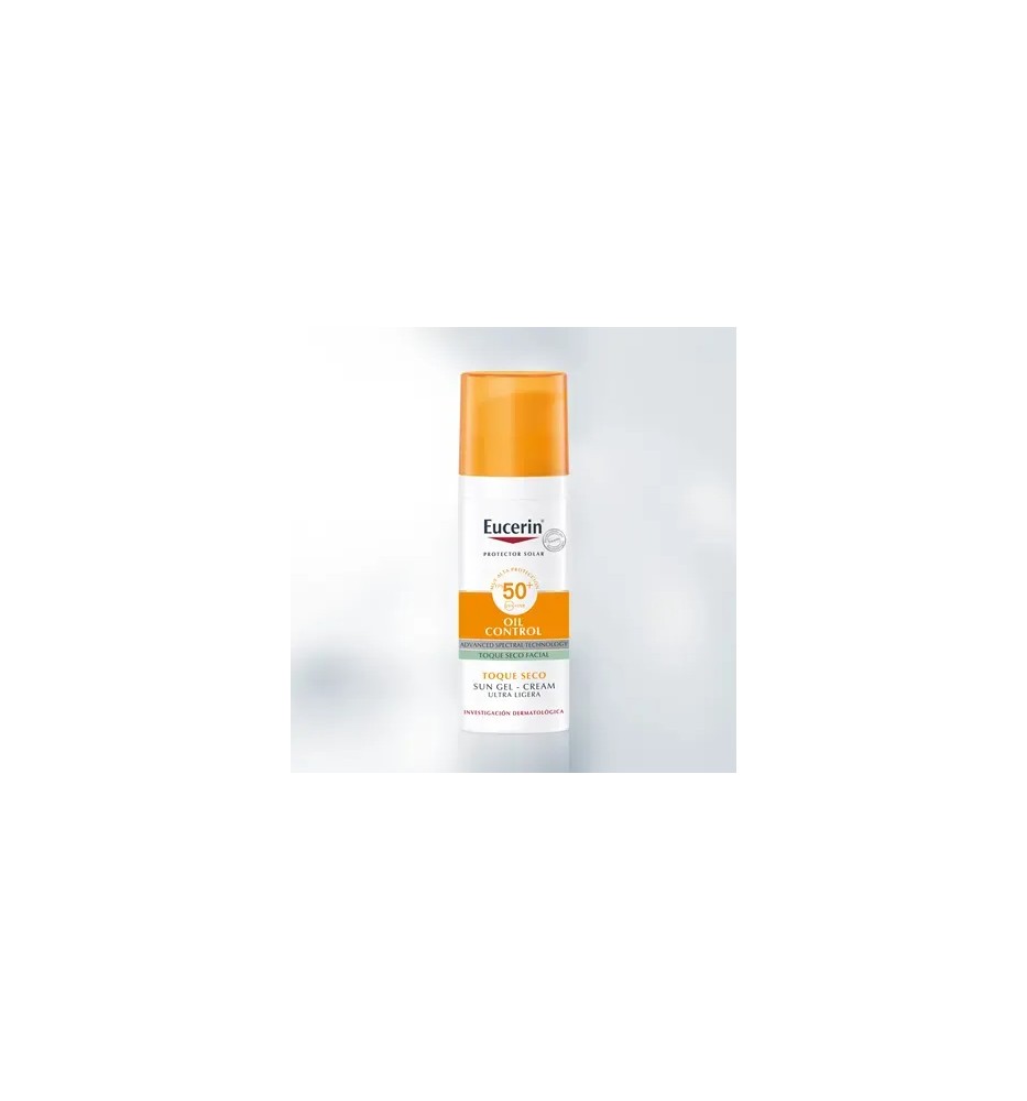 EUCERIN OIL SUN GEL CREAM FPS 50+ TONO MEDIO X50ML EUCERIN OIL SUN GEL CREAM FPS 50+ TONO MEDIO X50ML
