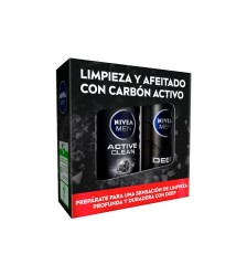 NIVEA DEEP ESP. AFEITAR 200ML+GEL DE DUCHA 250ML