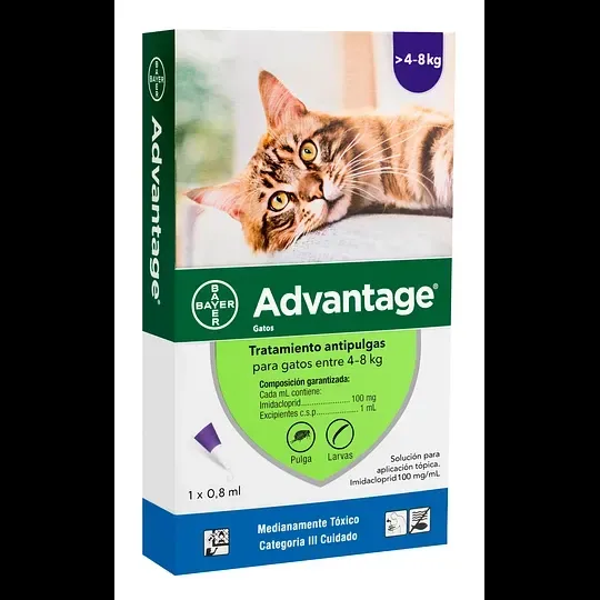 ADVANTAGE 4-8 KG X 1 PIPETA