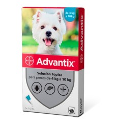 ADVANTIX 4-10 KG  X1 PIPETA