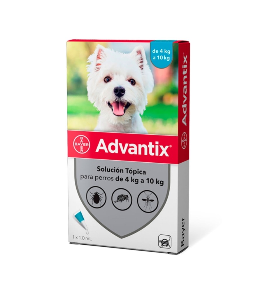 ADVANTIX 4-10 KG X1 PIPETA ADVANTIX 4-10 KG X1 PIPETA
