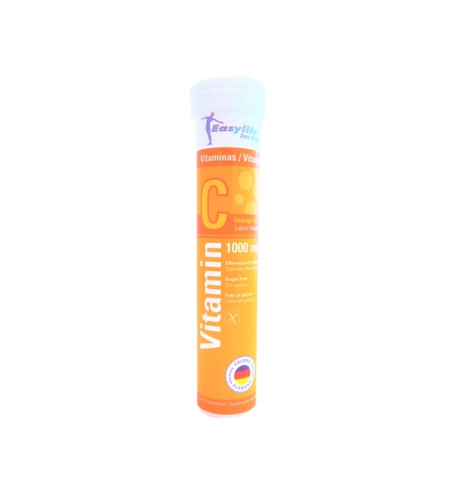 VITAMINA C 1000mg X20 TABLETAS EFERVECENTES EASYLIFE VITAMINA C 1000mg X20 TABLETAS EFERVECENTES EASYLIFE