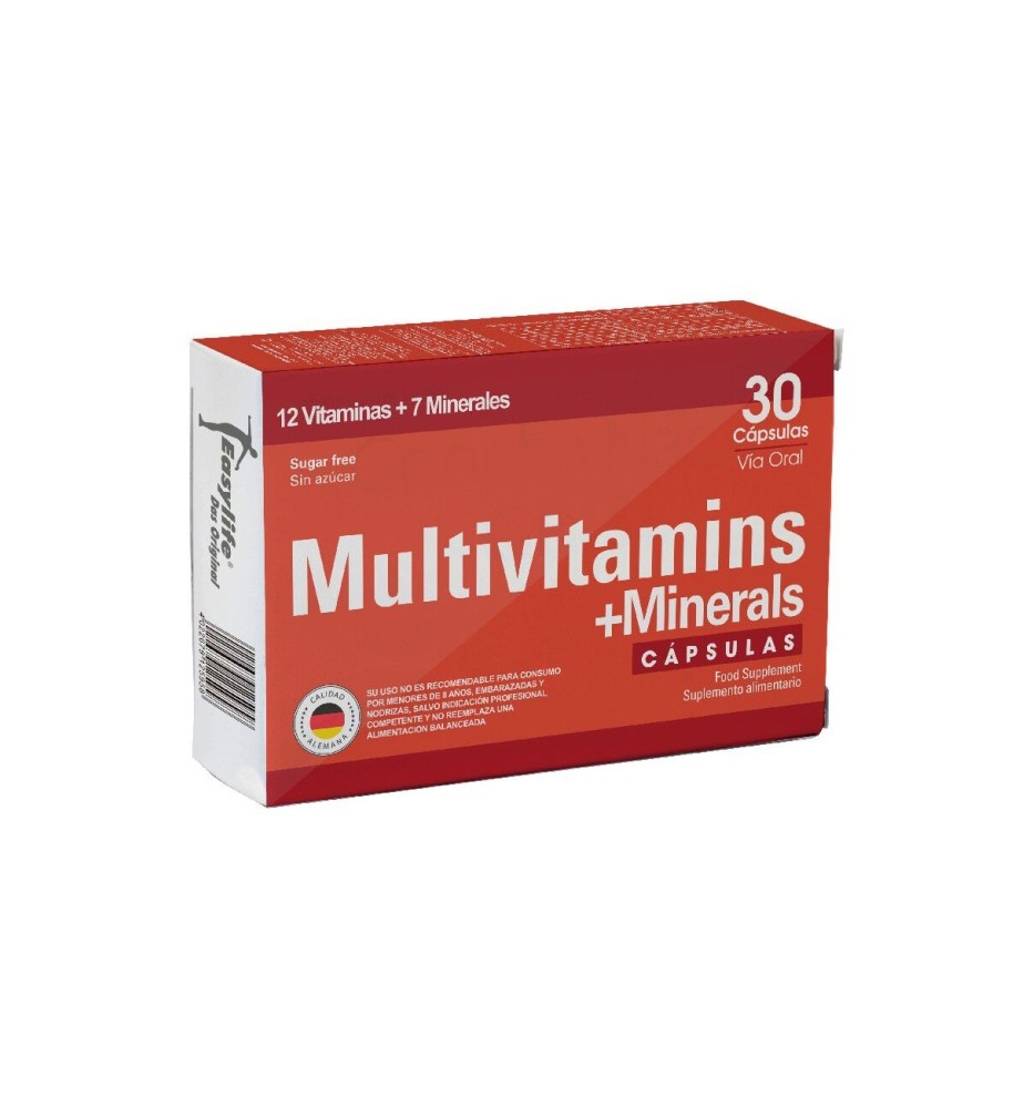 MULTIVITAMINIS+ MINERALES X 30 CAP MULTIVITAMINIS+ MINERALES X 30 CAP